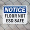 Signmission Floor Not ESD Safe, 10 in W x Rectangle, Plastic OS-2PACK-NS-P-710-L-12793 - alternate 7